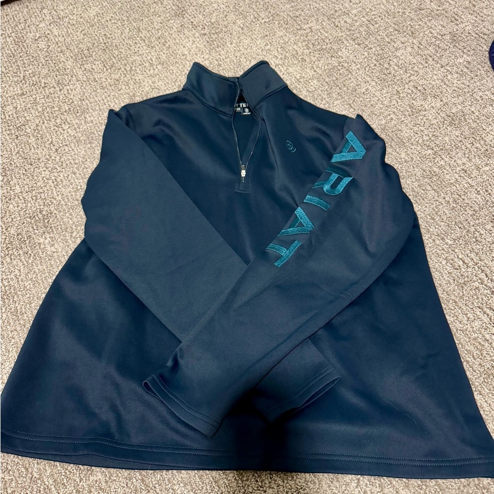 Ariat Tek Cold Series Blue Pullover